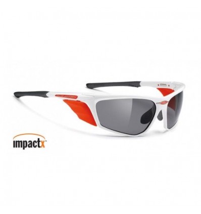 Rudy Project Zyon fotokroomsed prillid - white gloss (ImpactX Polarized Grey)