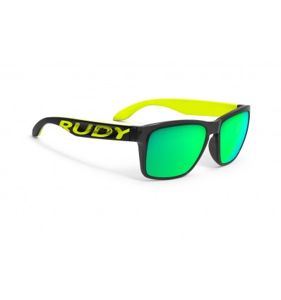 Rudy Project Spinhawk Loud prillid - crystal ash yellow (multilaser lime)
