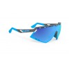 Rudy Project Defender prillid - pyombo/azur (multilaser blue)
