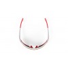 Rudy Project Defender prillid - white gloss/red (multilaser red)