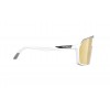 Rudy Project Spinshield prillid (Asian fit) - white matte (multilaser gold)