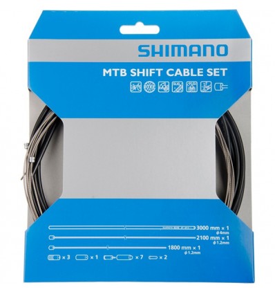 Shimano MTB Sil-Tec käiguvahetustrossid ja -kõrid