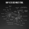 Lezyne RAP II 25 CO2 multitööriist - must